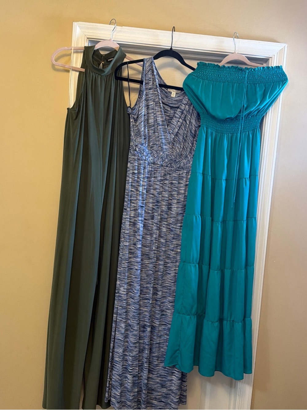 Women’s Maxi Dress, Jumpsuit Lot of 3, SizeM/L Express, Spense, Raga